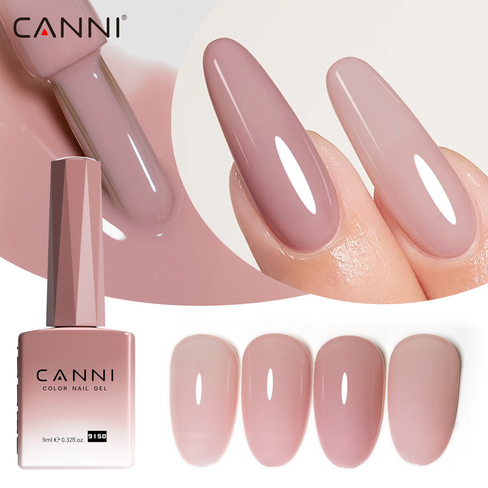 Nail Art Pink Cat Eye - CANNI HEMATPO 프리 네일 젤 폴리시