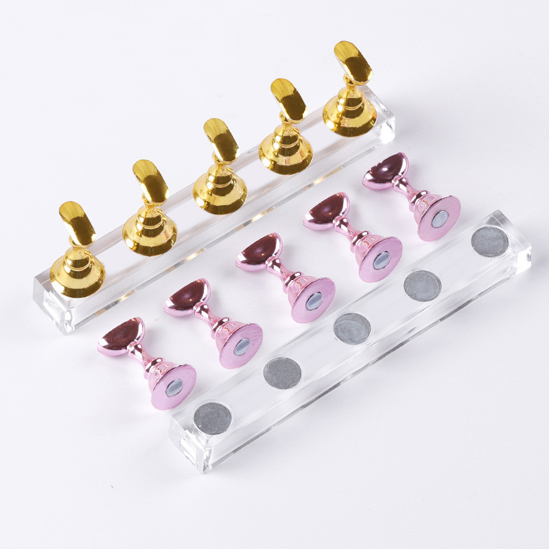 Nail Art Kaki - 5/30 개/대 마그네틱 네일 홀더 틀린