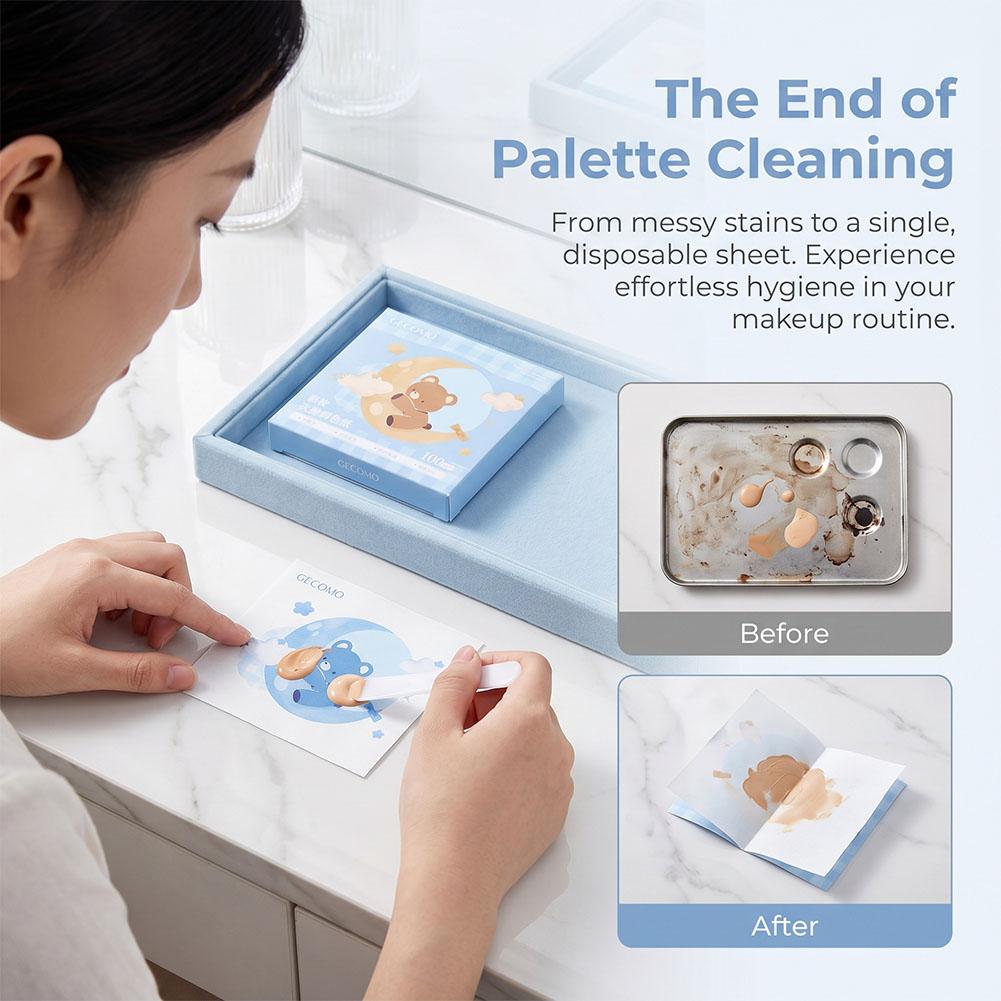 100개 일회용 네일 아트 팔레트 페이퍼 아크릴 페인트 - Nail Art Gel 리뷰 및 가격