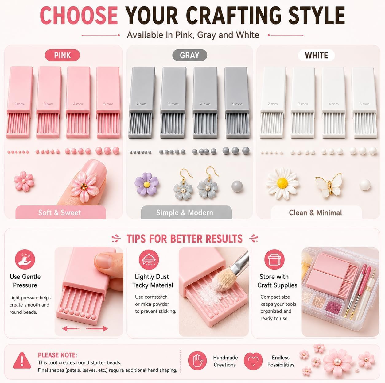 4개입 3D 프린트 클레이 젤 볼 메이커 도구, 3D  - Nail Art Gel 리뷰 및 가격