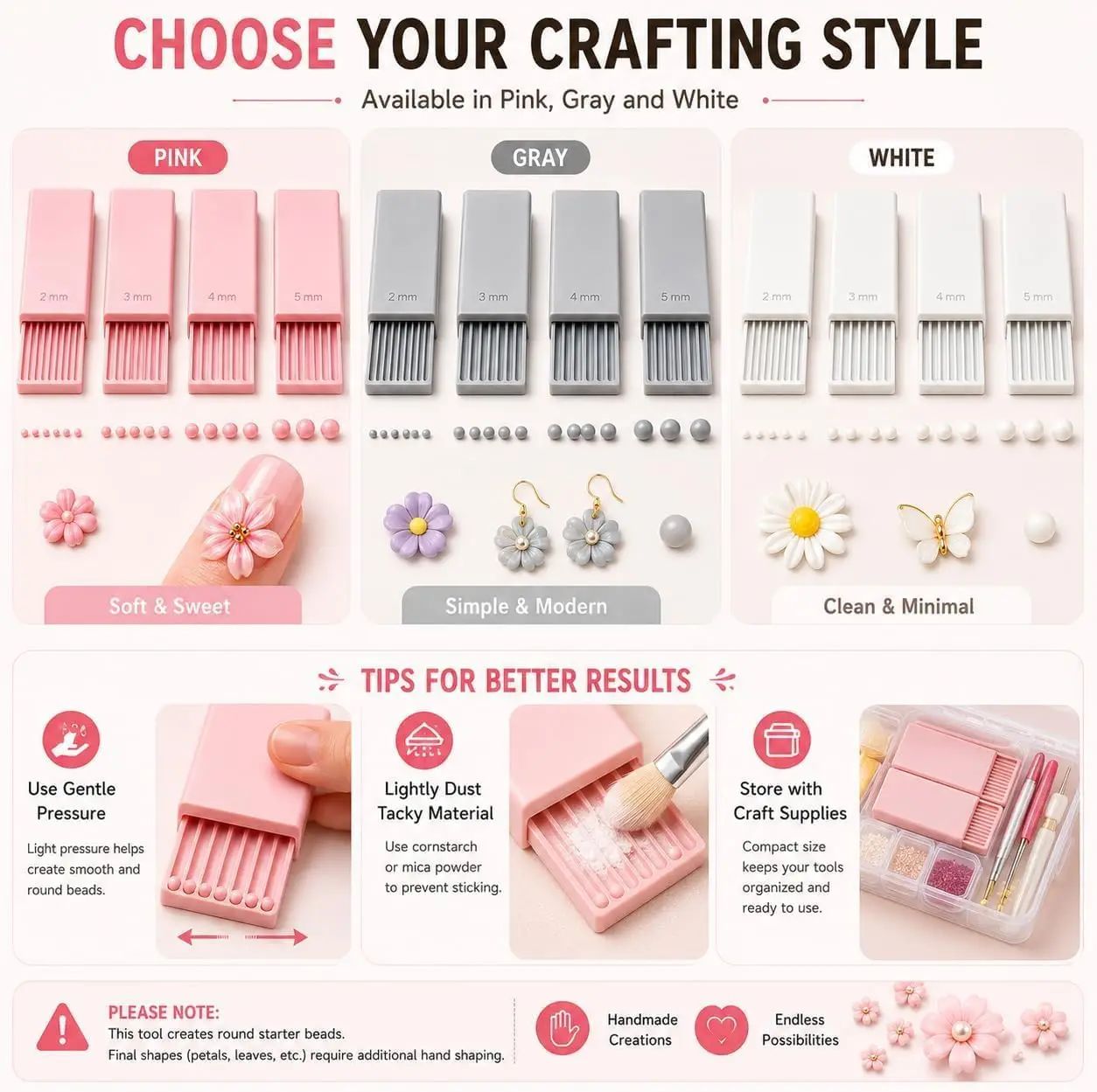 4개입 3D 프린트 클레이 젤 볼 메이커 도구, 3D  - Nail Art Gel 리뷰 및 가격