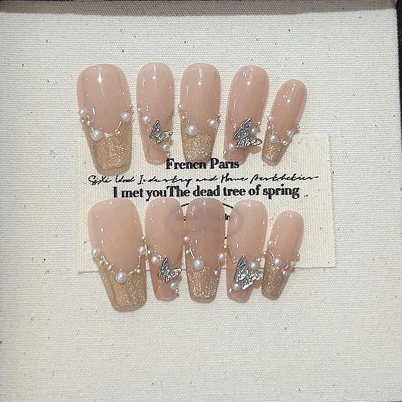 귀여운 수제 고양이 눈 파우더 핑크 러브 펄 아트, 탈 - Nail Art Pink Cat Eye 리뷰 및 가격