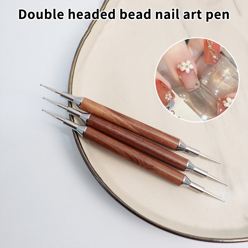 샌달우드 네일 도팅펜, 더블 엔드 네일 아트 도팅 도구 - Nail Art Dotting Tool 리뷰 및 가격