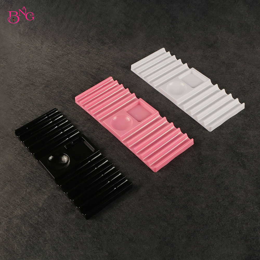BNG 듀얼 폼 홀더 플라스틱 펜 스탠드 네일 아트 도 - Nail Art Kaki 리뷰 및 가격