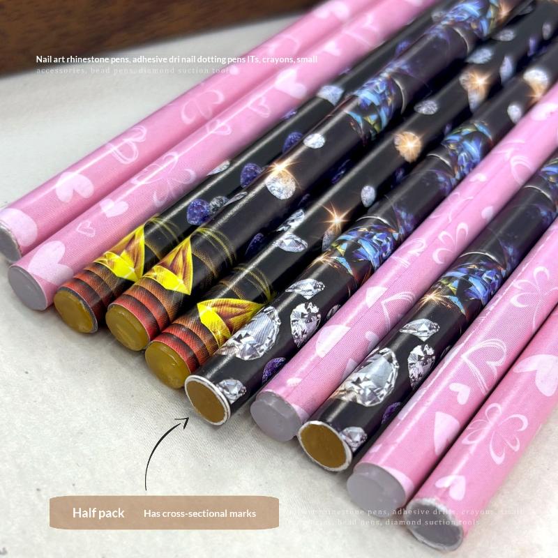 전문 네일 아트용 왁스 도팅 펜슬 비접촉식 라인스톤 픽 - Nail Art Dotting Tool 리뷰 및 가격