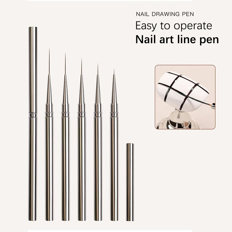 1개 네일 아트 브러쉬 프렌치 네일 라이너 펜 10/1 - Nail Art Kaki 리뷰 및 가격