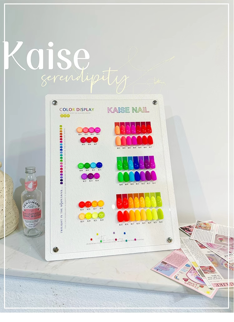 KAISE 22색 멀티컬러 네일 젤 세트 네일 살롱 무 - Nail Art Gel 리뷰 및 가격